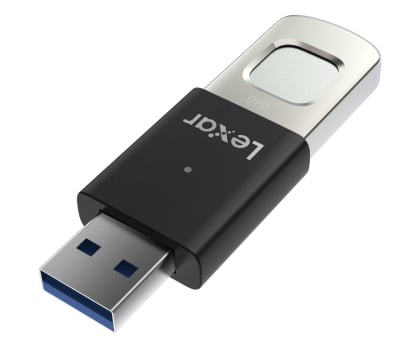 Pendrive (pamięć USB) Lexar 128GB Fingerprint F35pro USB 3.2 Gen1